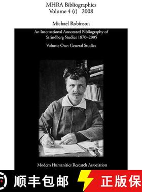【3-4周达】An International Annotated Bibliography of Strindberg Studies 1870-2005: Vol. 1, General S... [9780947623814]