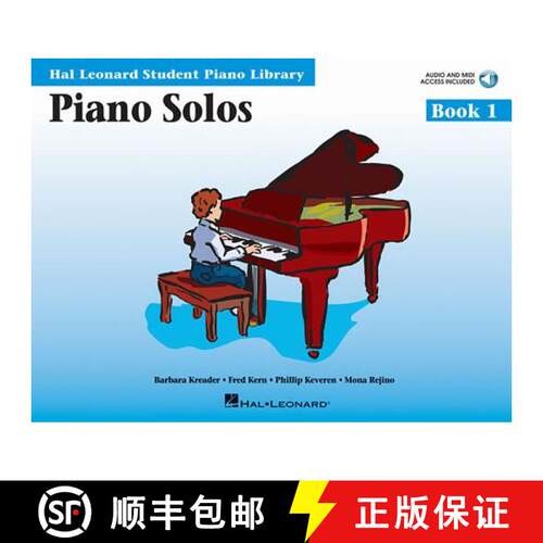 Piano Solos Book 1 - Book with Online Audio and MIDI Access: Hal Leonard Student Piano Library [9780634089800]