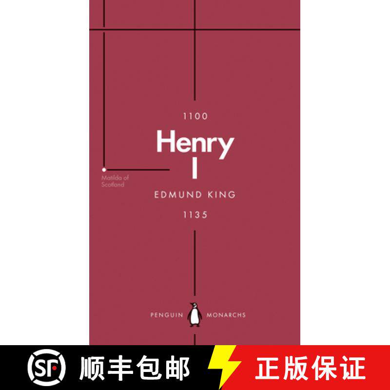 【3-4周达】Henry I (Penguin Monarchs) : The Father of His People [9780141999500]