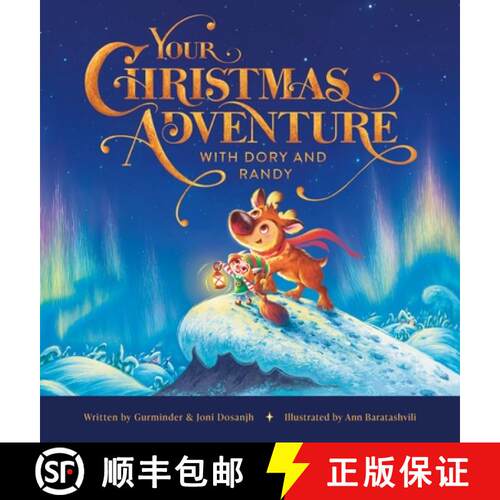 【3-4周达】精装 Your Christmas Adventure with Dory & Randy [9781087985862]