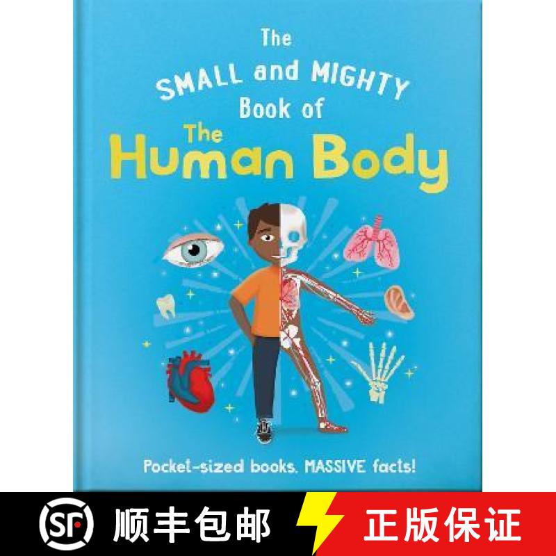 【3-4周达】Small and Mighty Book of the Human Body: Pocket-sized books, MASSIVE facts! [9781839351778]