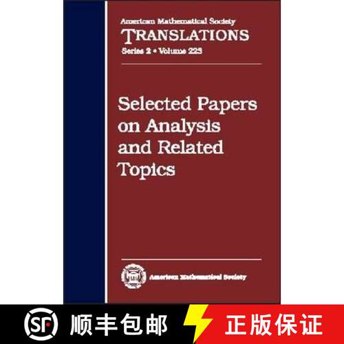 【3-4周达】精装 Selected Papers on Analysis and Related Topics [9780821839287]
