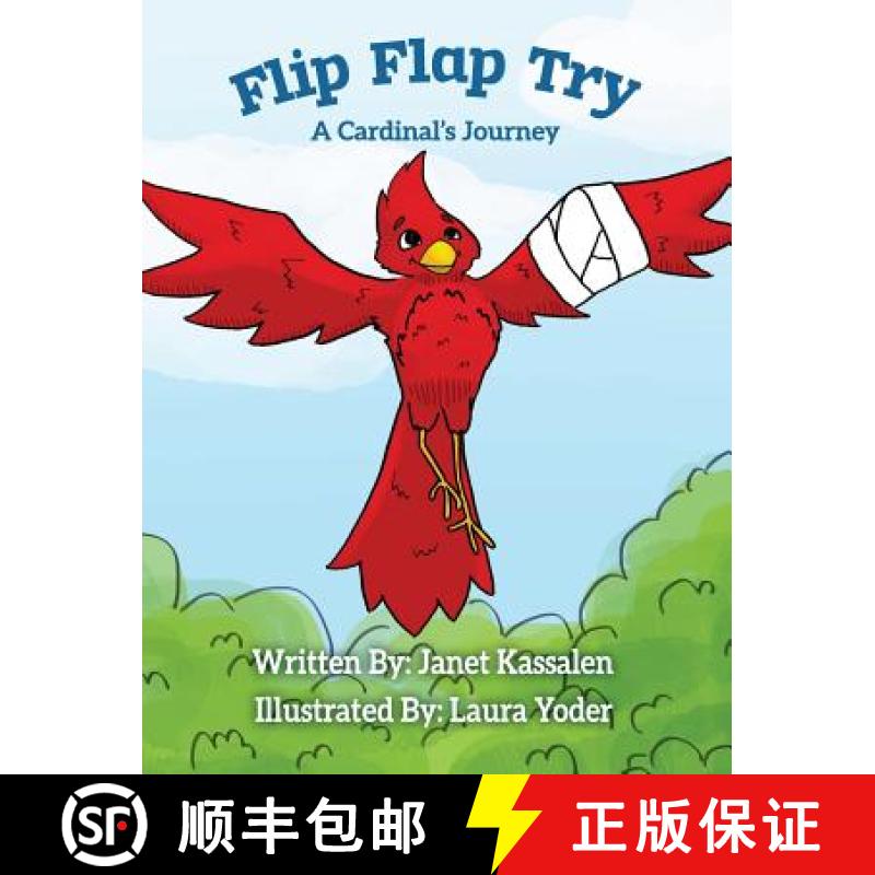 【3-4周达】Flip Flap Try . . . A Cardinal's Journey [9780998980102]