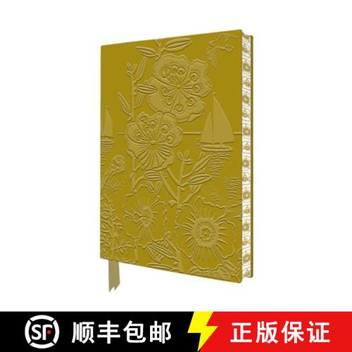 【3-4周达】Kate Heiss: Evening Primrose Artisan Art Notebook (Flame Tree Journals) [9781835626115]