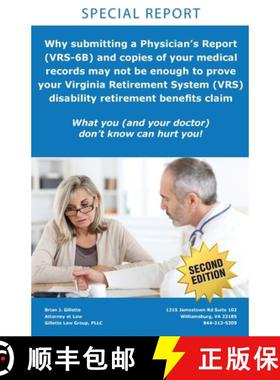 【3-4周达】Why submitting a Physician's Report (VRS-6B) and copies of your medical records may not be... [9780997637403]