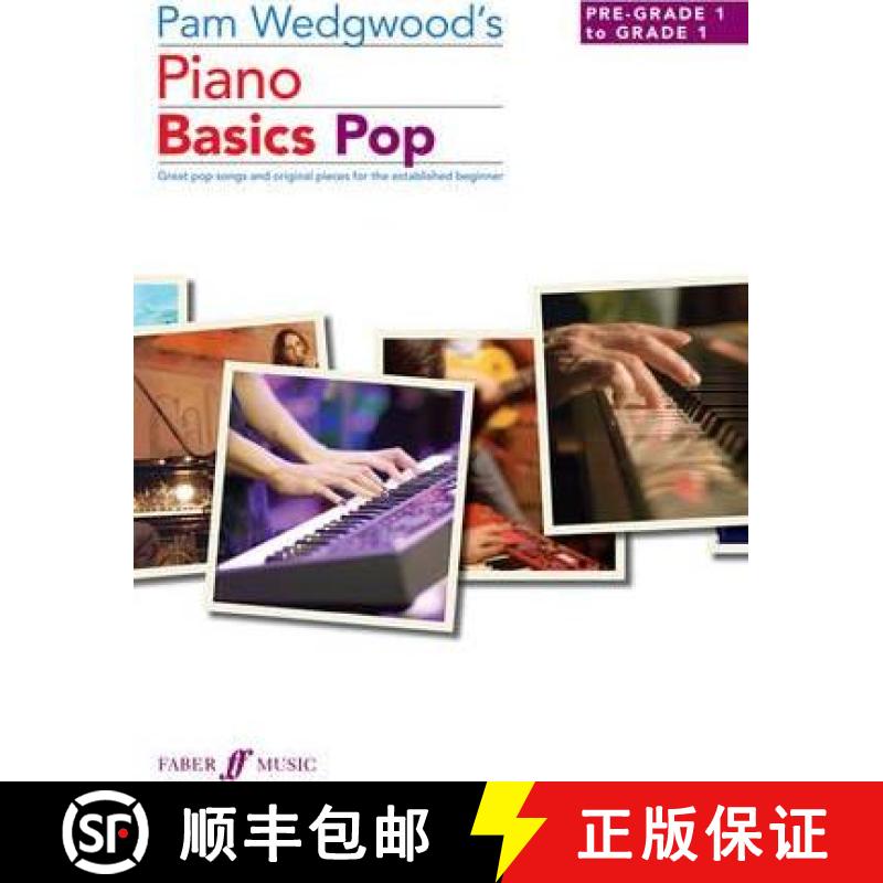 【2-3周达】Pam Wedgwood's Piano Basics Pop (Piano Solo) [9780571539031]