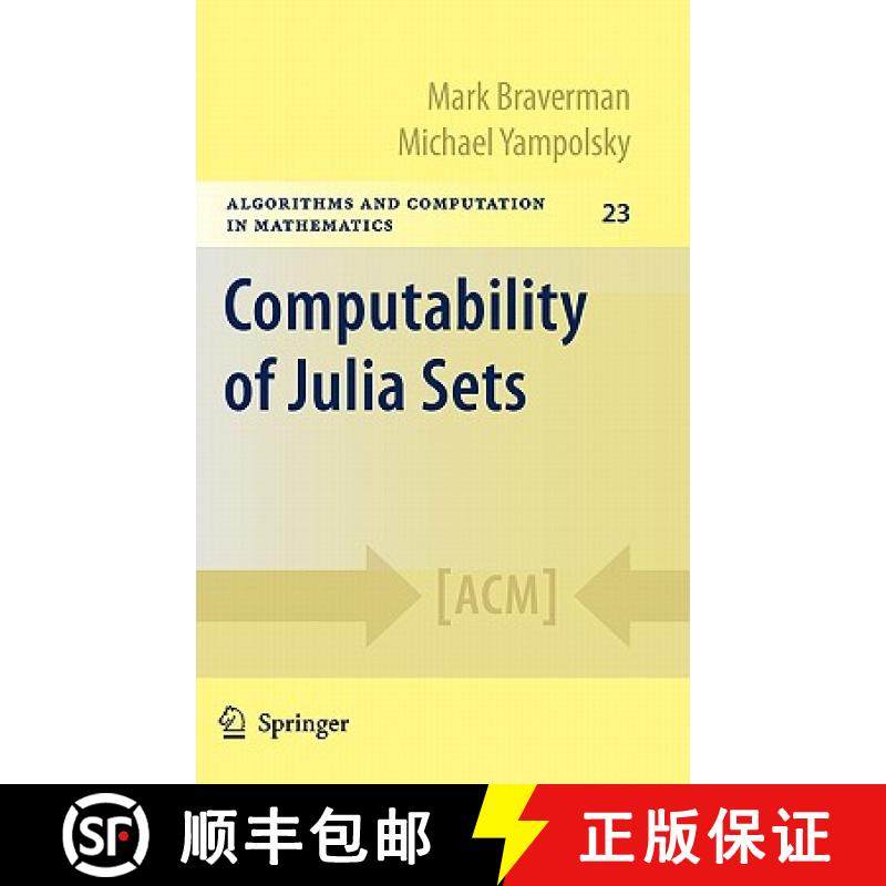【3-4周达】Computability of Julia Sets: - Computability of Julia Sets Preliminary Entry 23 [9783540685463]