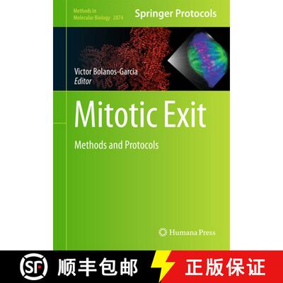 【3-4周达】精装 Mitotic Exit : Methods and Protocols [9781071642351]