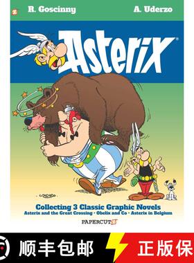 【3-4周达】Asterix Omnibus Vol. 8: Collecting Asterix and the Great Crossing, Obelix and Co, Asterix ... [9781545808733]