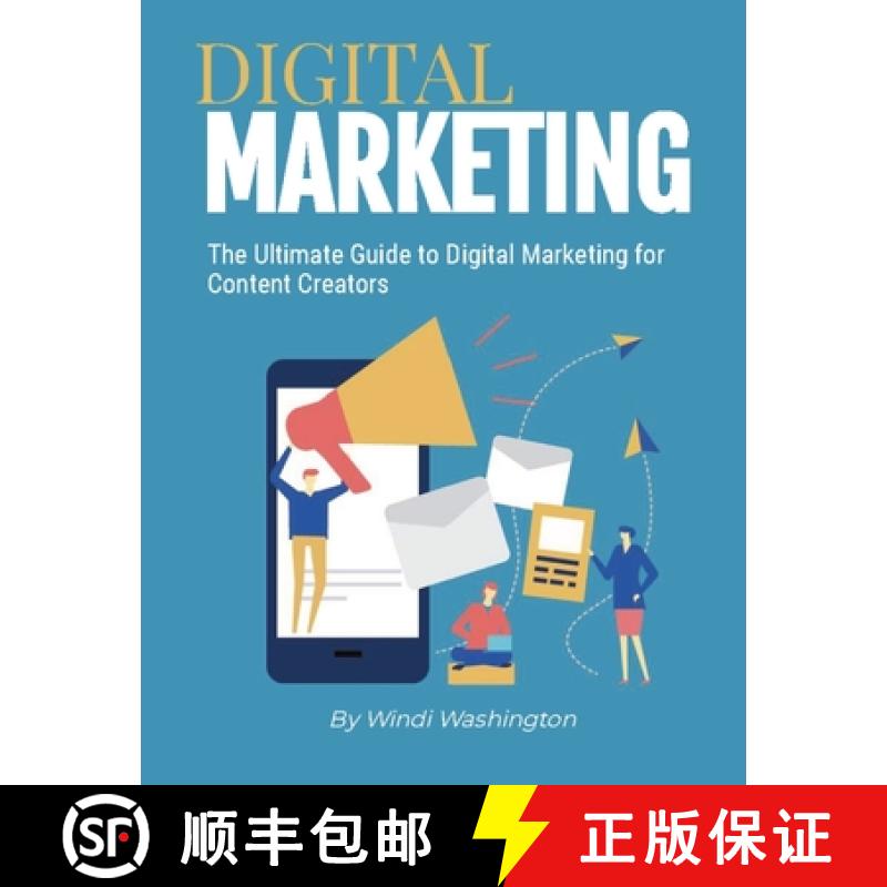 【2-3周达】The Ultimate Guide to Digital Marketing for Content Creators [9781088057476]