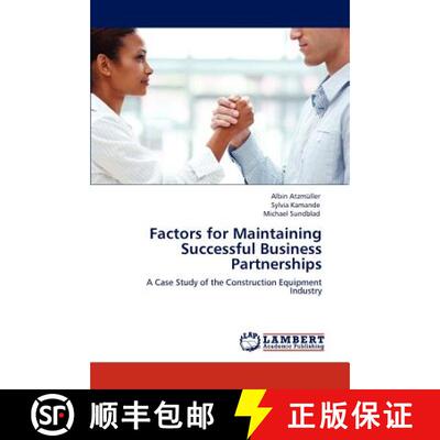 预订 Factors for Maintaining Successful Business Partnerships [9783846520963]