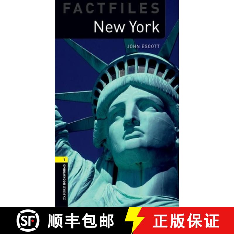 【2-3周达】Oxford Bookworms Library Factfiles: Level 1:: New York: - Oxford Bookworms Library Factfil... [9780194233736]