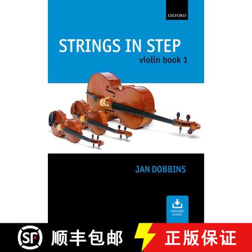 【3-4周达】Strings in Step Violin Book 1 (Book and CD) [9780193221383]