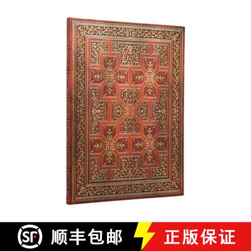 【3-4周达】War of the Roses Grande Unlined Hardcover Journal, 128pg, 120gsm by Paperblanks (Shakespea... [9780349715094]