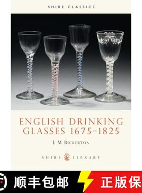 【3-4周达】English Drinking Glasses, 1675-1825 [9780852636619]