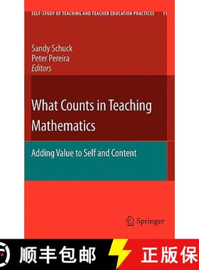 【3-4周达】What Counts in Teaching Mathematics : Adding Value to Self and Content [9789400704602]