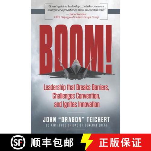 【3-4周达】Boom!: Leadership that Breaks Barriers, Challenges Convention, and Ignites Innovation [9798218317867]