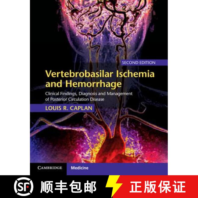 【3-4周达】精装 Vertebrobasilar Ischemia and Hemorrhage: Clinical Findings, Diagnosis and Management ... [9780521763066] - 实物图