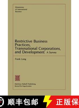 【3-4周达】Restrictive Business Practices, Transnational Corporations, and Development: A Survey [9789400981522]