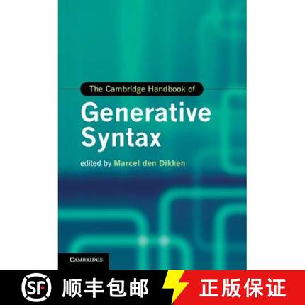 【3-4周达】Cambridge Handbook of Generative Syntax: - The Cambridge Handbook of Generative Syntax [9780521769860]