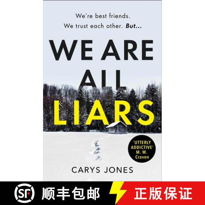 【3-4周达】We Are All Liars: The 'utterly addictive' winter thriller with twists you won't see coming [9781409196013]