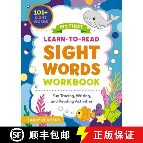 【3-4周达】My First Learn-To-Read Sight Words Workbook: Fun Tracing, Writing, and Reading Activities ... [9781400355754]