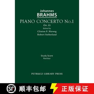 No.1 Op.15 Study 预订 9781608742554 Concerto score Piano