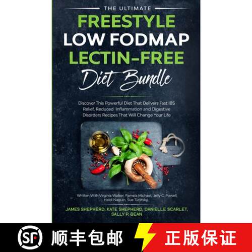 【3-4周达】Ultimate Freestyle Low Fodmap Lectin-Free Diet Bundle: Discover This Powerful Diet That De... [9781913710200]