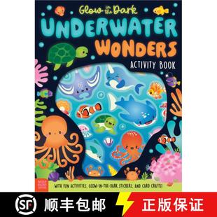 【3-4周达】Glow in the Dark Underwater Wonders [9781836424246]