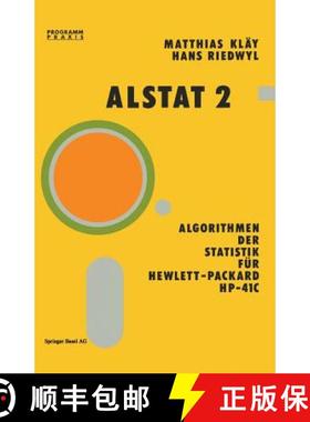 【3-4周达】Alstat 2 Algorithmen Der Statistik Für Hewlett-Packard Hp-41c [9783764316525]