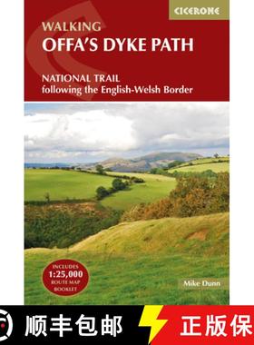 【3-4周达】Offa and #039;s Dyke Path: National Trail following the English-Welsh Border [9781852847760]