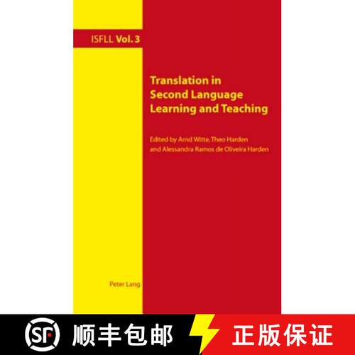 【3-4周达】Translation in Second Language Learning and Teaching [9783039118977]