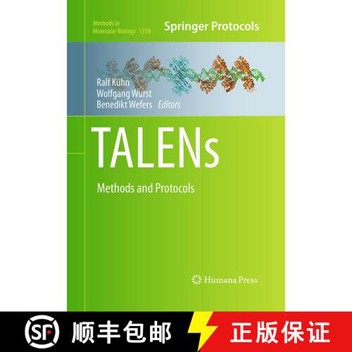 【3-4周达】TALENs : Methods and Protocols (Softcover reprint of the original 1st ed. 2016) [9781493949052]
