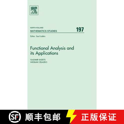 【3-4周达】精装 Functional Analysis and its Applications: Proceedings of the International Conference... [9780444513731]