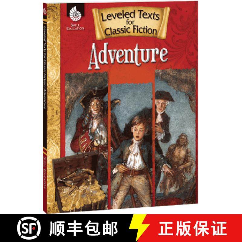 【3-4周达】Leveled Texts for Classic Fiction: Adventure: Adventure [With CDROM] [9781425809836]