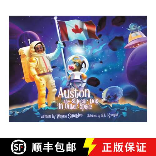 【3-4周达】Auston the Sidecar Dog in Outer Space [9781035876785]