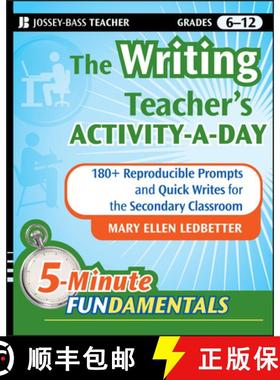 预订 The Writing Teacher'S Activity-A-Day: 180+ Reproducible Prompts And Quick Writes For The Seconda... [9780470461327]