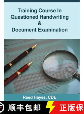 【3-4周达】Training Course in Questioned Handwriting & Document Examination [9780578136325]
