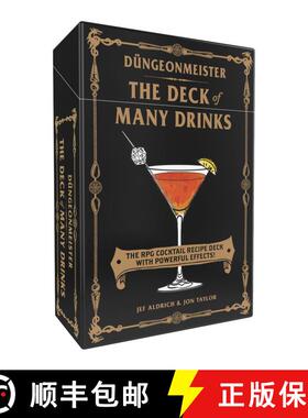 【3-4周达】Düngeonmeister: The Deck of Many Drinks : The RPG Cocktail Recipe Deck with Powerful Effe... [9781507222218]