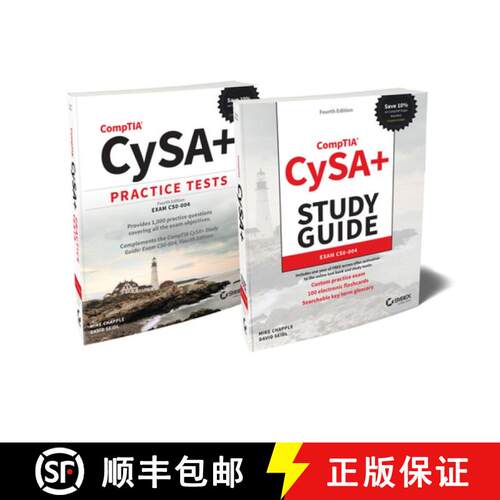 【3-4周达】CompTIA CySA+ Certification Kit: Exam CS0–004, 4th  Edition [9781394414901]