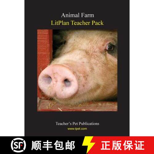【3-4周达】Litplan Teacher Pack: Animal Farm [9781602491281]