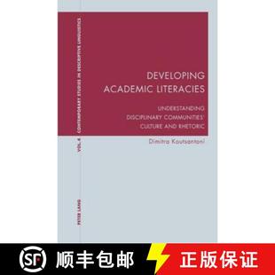 Disciplinary Literacies Communities Rhetoric Developing and 3周达 9783039105755 Academic Culture Understanding