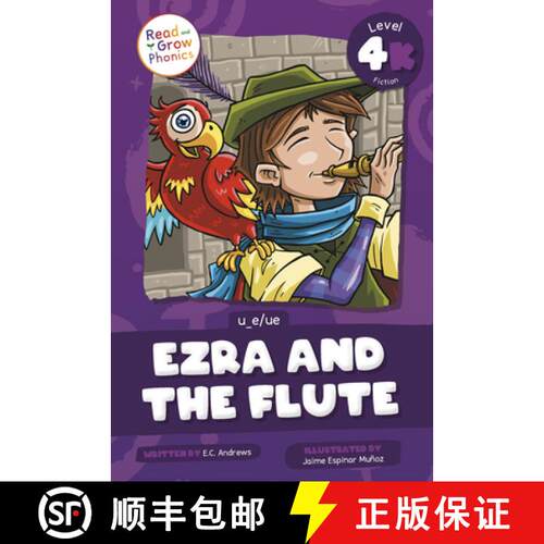 【3-4周达】Ezra and the Flute: Level 4k (U_e/Ue) [9798893590791]