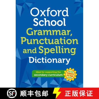 【3-4周达】Oxford School Spelling, Punctuation and Grammar Dictionary [9780192783950]