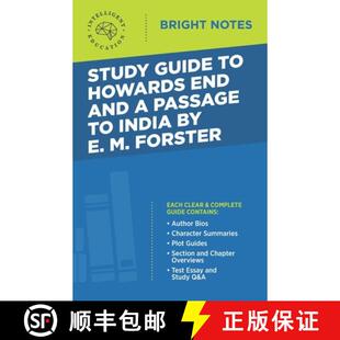【3-4周达】Study Guide to Howards End and A Passage to India by E.M. Forster [9781645421047]