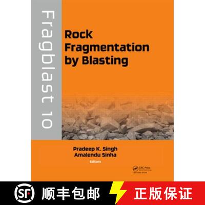 【3-4周达】精装 Rock Fragmentation by Blasting: Fragblast 10 [9780415621434]