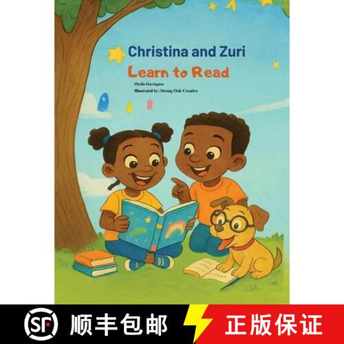【3-4周达】Christina and Zuri Learn to Read [9782955220870]