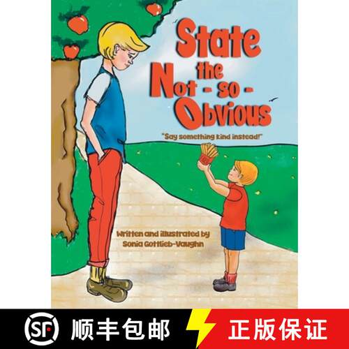 【3-4周达】State the Not-so-obvious: Say something kind instead. [9798990497122]