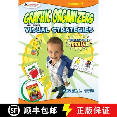 【3-4周达】Engage the Brain: Graphic Organizers and Other Visual Strategies, Grade One [9781412952255]