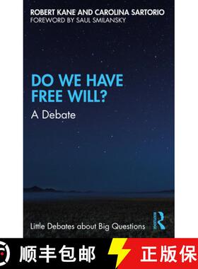 【3-4周达】DO WE HAVE FREE WILL? - KANE & SART [9780367258320]